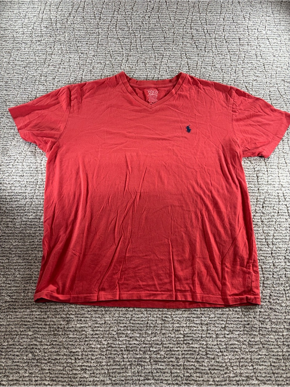 Polo Ralph Lauren Men’s Size Large Ted V-neck Tee